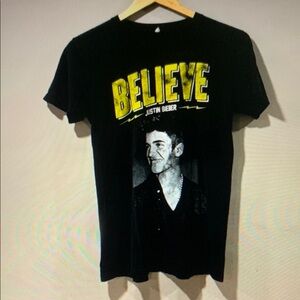 Justin Bieber Believe Black T-Shirt